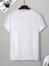 Buzzy Christmas Cheer: Men's Trendy T-Shirt for Stylish Summer Outdoor Looks - Ideal Gift for Men