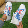 Eagle Fly: Celebrate Independence Day with Women's Breathable Sock Sneakers