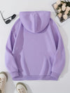 Cute and Cozy Cartoon Letter Cat Print Hoodie: A Must-Have Addition to Women's Fashion