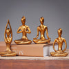 Enhance your home decor with these charming Whimsical Yoga Figurines. Handcrafted with high-quality resin, these modern ornaments add a touch of creativity to any room. Perfect for coffee table decor or as bedroom accessories, these unique figurines are a must-have for any household looking for a whimsical touch.