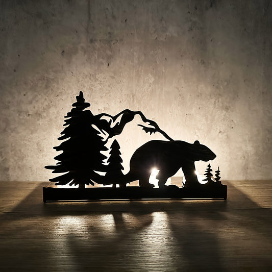 Forest Animal Iron Candlestick: A Whimsical Touch for Enchanting Home Decor and Memorable Celebrations
