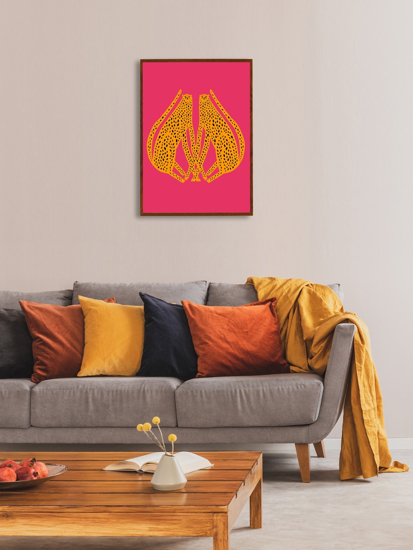 This frameless leopard print wall painting adds a touch of safari style to any room. Made with high-quality materials, it features a bold and striking design that is sure to make a statement. Elevate your <a href="https://canaryhouze.com/collections/printable-art" target="_blank" rel="noopener">home decor</a> with this unique and stylish piece.