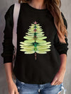 Cosy and Chic: Dragonfly Print Pullover Sweatshirt - Perfect for Fall/Winter