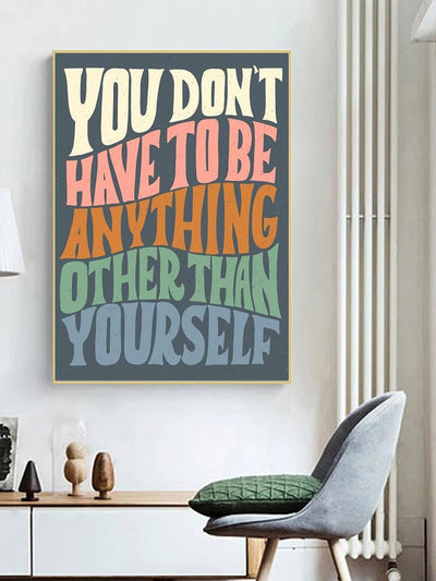 Add a pop of color and inspiration to any room with the Vibrant Inspirational Slogan <a href="https://canaryhouze.com/collections/printable-art" target="_blank" rel="noopener">Wall Art Print</a>. This print does not include a frame, allowing for versatile display options. Its vibrant colors and motivational slogan make it the perfect addition to any space.