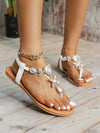 Sparkling Summer Roman Sandals: Lightweight and Sexy Vintage Style for Parties and Beach