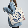 Introducing our Whimsical Bear Print Canvas Tote Bag, the perfect accessory for those who love to add a touch of fun to their style. With its spacious design and sturdy canvas material, this bag is versatile and practical for everyday use. Perfect for trendsetters and those who love a bit of whimsy in their fashion.