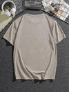 Griswolds Plus Size: Casual and Trendy Graphic Print Comfortable Crew Neck T-Shirts for Men - Summer Oversized Loose Tees