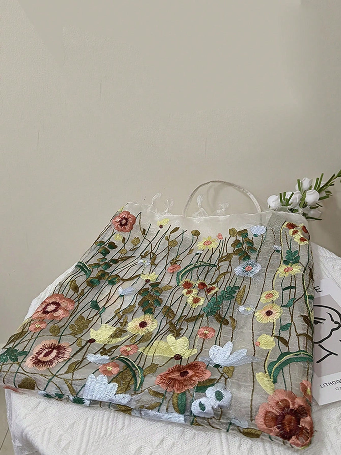 Add an elegant touch to any outfit with our Floral Lace Shoulder <a href="https://canaryhouze.com/collections/canvas-tote-bags" target="_blank" rel="noopener">Bag</a>. The intricate lace design and beautiful floral pattern make it the perfect accessory for any Mother's Day celebration. Give the gift of style and sophistication to the special mother in your life.