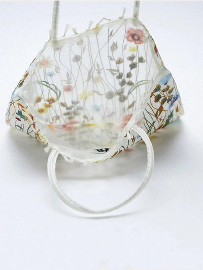 Floral Lace Shoulder Bag: Elegant Mother's Day Gift