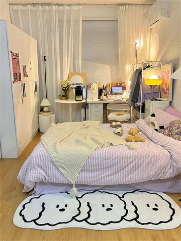 Introduce a playful touch to your living space with our Cute Cartoon Dog Pattern <a href="https://canaryhouze.com/collections/rugs-and-mats" target="_blank" rel="noopener">Rug</a>. With its charming design and durable construction, this rug is perfect for adding a touch of personality to any room. Made with high-quality materials, it is sure to be a long-lasting addition to your home decor.