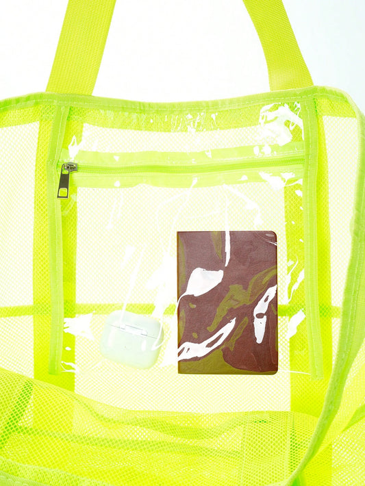 Sunny Days Mesh Shopper Bag: The Ultimate Daily Beach Essential