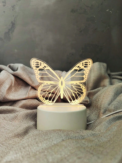 Fluttering Beauty: Butterfly Design Novelty Decorative Light for Home Decor