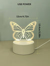 Fluttering Beauty: Butterfly Design Novelty Decorative Light for Home Decor