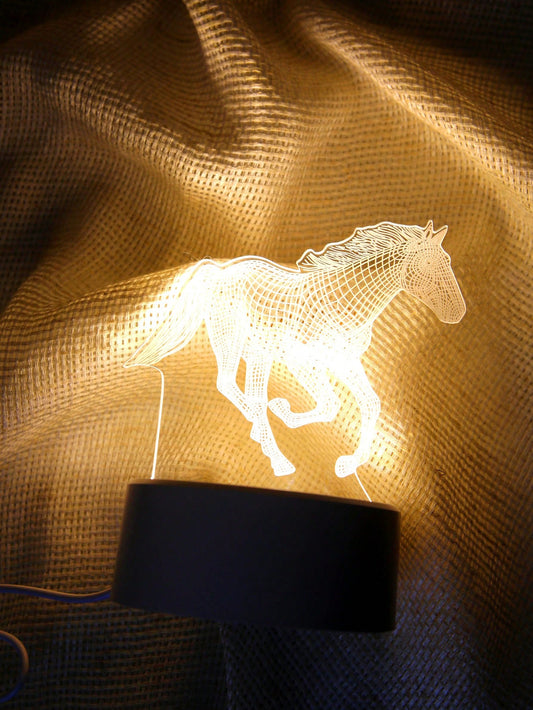 Horse Design Decorative Light: Illuminate Your Home in Style