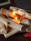 Boho Wood Tree Candle Holder: A Stylish Touch for Home Decor