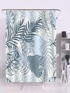 Plant Paradise: Modern Polyester Waterproof Shower Curtain for Home