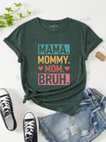 Express yourself with the Heartfelt Messages: Heart and Slogan Graphic Tee. Featuring a heart and slogan graphic, this tee allows you to make a statement with style. Made from soft and durable fabric, it offers both comfort and quality. Perfect for everyday wear or to showcase your personality.