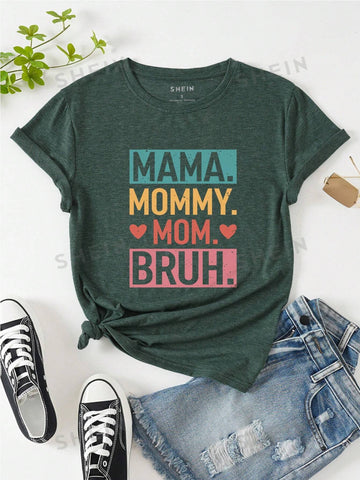 Express yourself with the Heartfelt Messages: Heart and Slogan Graphic Tee. Featuring a heart and slogan graphic, this tee allows you to make a statement with style. Made from soft and durable fabric, it offers both comfort and quality. Perfect for everyday wear or to showcase your personality.