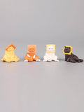 Add a touch of whimsy to your home with our Whimsical Animal-Shaped Decoration Craft. This set of 4 adorable cartoon animal bread shapes will make a charming addition to any room. The perfect way to add a playful and unique touch to your home decor.