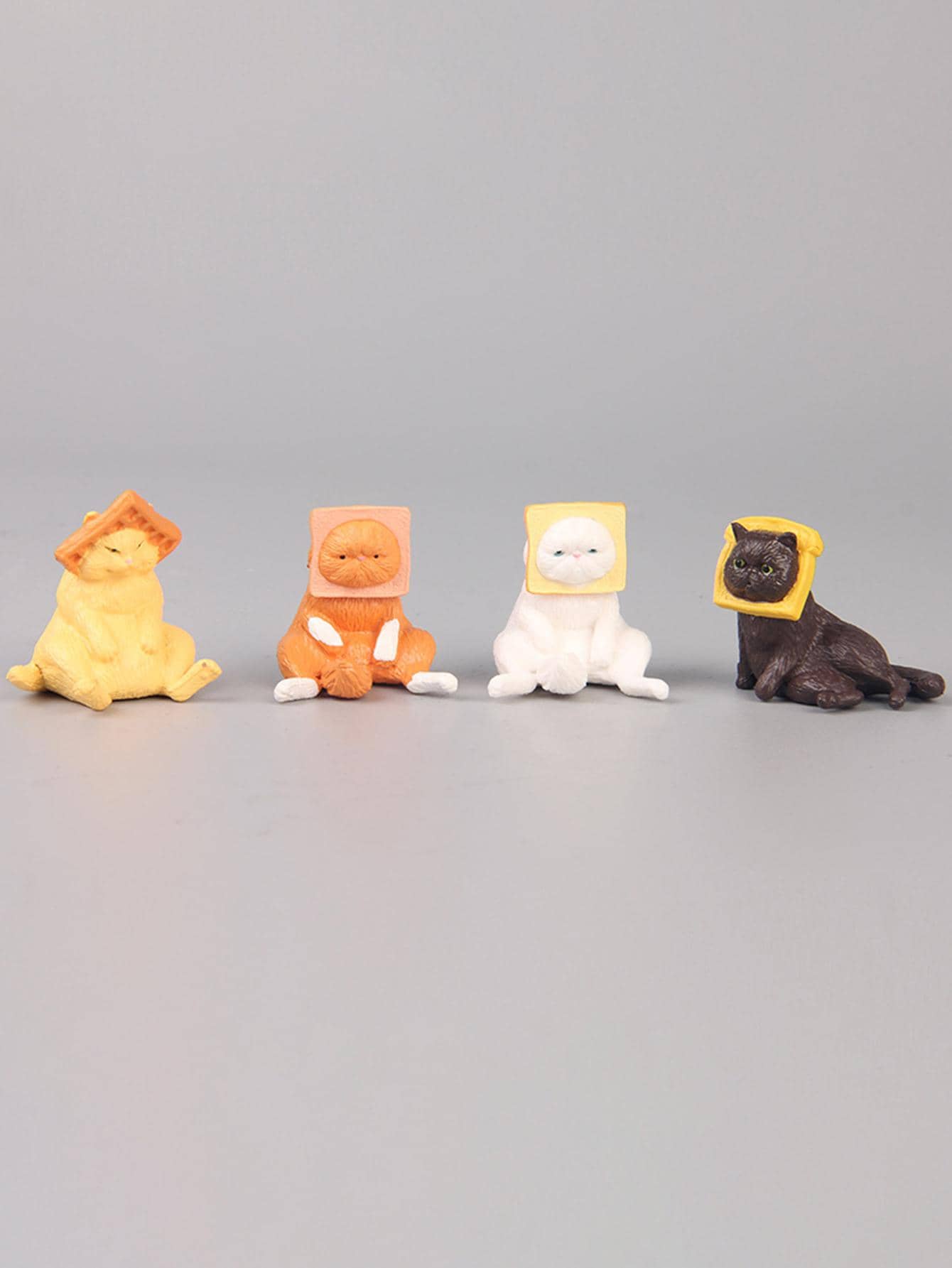 Add a touch of whimsy to your home with our Whimsical Animal-Shaped Decoration Craft. This set of 4 adorable cartoon animal bread shapes will make a charming addition to any room. The perfect way to add a playful and unique touch to your home decor.