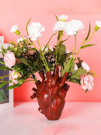 Modern Heart Organ Design Flower Vase: A Stylish Addition to Your Home Decor