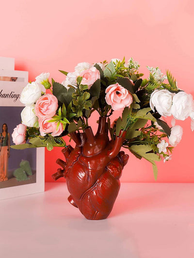 Modern Heart Organ Design Flower Vase: A Stylish Addition to Your Home Decor