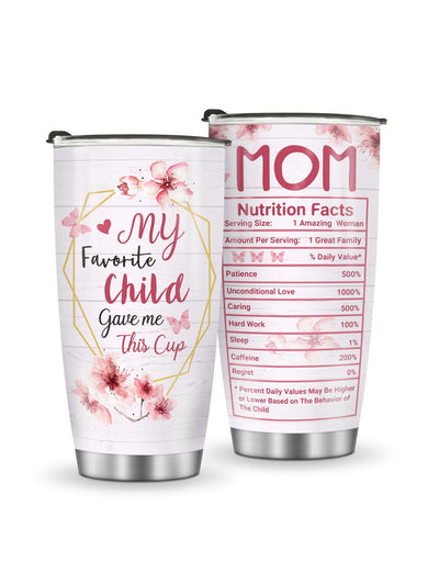 Expertly crafted from durable stainless steel, this 20oz <a href="https://canaryhouze.com/collections/tumblers" target="_blank" rel="noopener">tumbler</a> is the perfect gift for any mom on her birthday, Christmas, or Mother's Day. Its high-quality material ensures long-lasting use, while its sleek design and generous size make it perfect for keeping beverages hot or cold for hours. Give the gift of convenience and style to the special mom in your life.