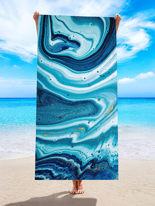 Introducing the Swirls of Paradise: Magic Marble <a href="https://canaryhouze.com/collections/towels" target="_blank" rel="noopener">Beach Towel</a>. Unleash the magic of marble with this beautifully designed beach towel. Made from high-quality materials, it offers ultimate comfort and absorbency for a perfect day at the beach. Experience paradise with every use.