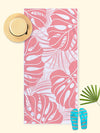 Botanical Bliss Beach Towel: Embrace the Outdoors in Style