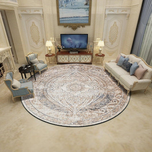 Boho Chic: Persian Luxury Vintage Carpet - Enhance Living Room and Bedroom Décor with Non-Slip, Washable Floor Mat