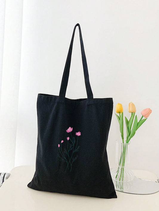 The Fresh Floral Shopper <a href="https://canaryhouze.com/collections/canvas-tote-bags" target="_blank" rel="noopener">Bag</a> is a must-have for stylish students on-the-go. With its trendy design, it's not only a fashion statement but also a practical essential. Its spacious interior and durable material make it perfect for carrying books, laptops, and other daily essentials. Say goodbye to uncomfortable backpacks and hello to effortless style.