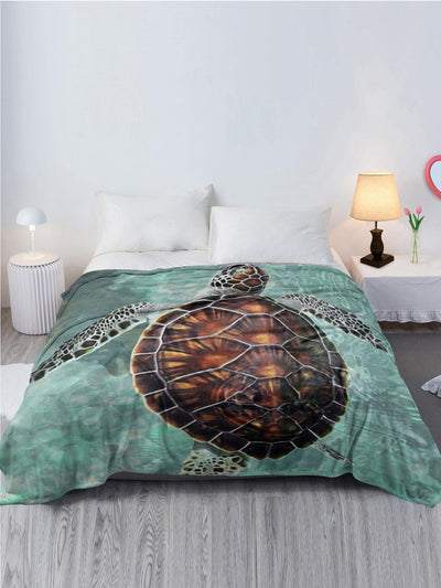 Cute Turtle Pattern Blanket: Cozy and Adorable Addition to Your Home Decor