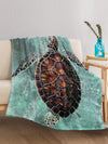 Cute Turtle Pattern Blanket: Cozy and Adorable Addition to Your Home Decor