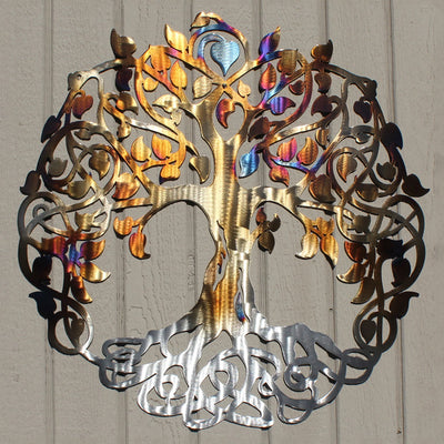 Enhance Your Outdoor Space with the Stunning Tree of Life Metal Art: Perfect for Garden Decoration, Party and Celebration Ambiance