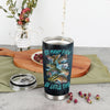 20oz Fishing Stainless Steel Tumbler - Travel Mug for Men and Fisherman - Perfect Birthday or Christmas Gift for Fishing Lovers