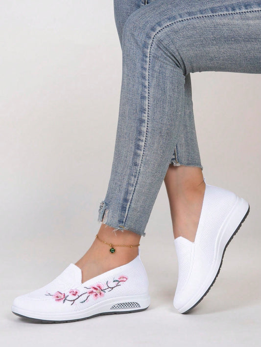 Discover the ultimate in comfort and style with our Spring Dream women's mesh embroidered <a href="https://canaryhouze.com/collections/women-canvas-shoes" target="_blank" rel="noopener">sneakers</a>. Featuring an air cushion for responsive support, these sneakers will keep you moving with ease. The mesh design allows for breathability, while the embroidered details add a touch of elegance. Perfect for any active lifestyle.