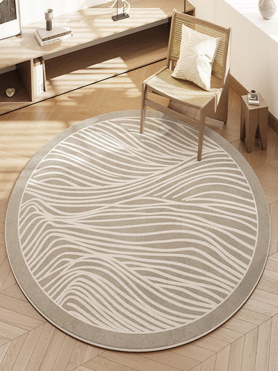 Floral Striped Wool Rug: Stylish and Functional Home Decor for Living Room and Bedroom
