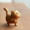 Cute and Playful Boxwood Carving Cat: The Ideal Wealthy Little Cat Handle for Modern Home DecorThis adorable Boxwood Carving Cat is the perfect handle for adding a touch of playfulness and modern style to your home decor. Made from high-quality boxwood, this cat handle is not only cute, but also durable. Spruce up your cabinets or drawers with this unique and practical piece.