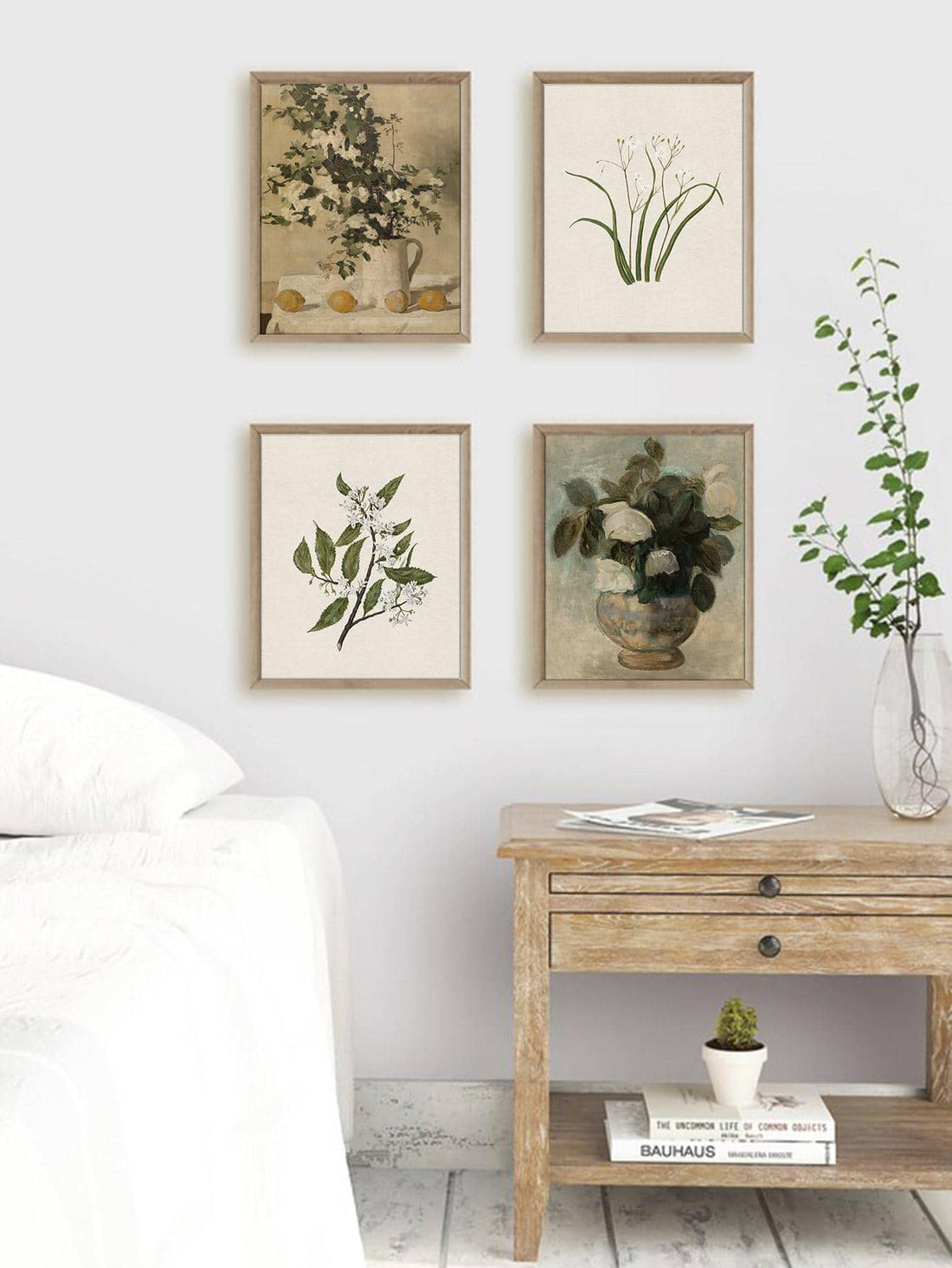 Upgrade your living room decor with our Modern Simplicity 9-piece vintage wall art set. Each piece adds a touch of elegance to any space, creating a sophisticated atmosphere. Made with high-quality materials, this set is the perfect addition to elevate your home.