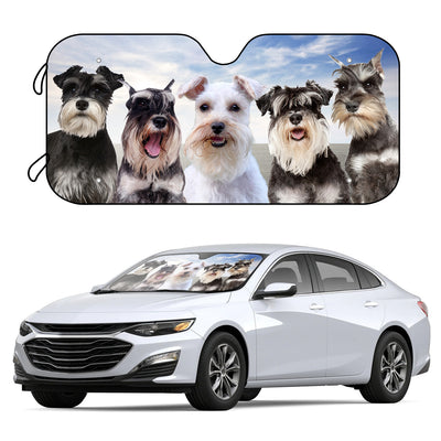 Protect your car from strong sunlight while adding a smiles with this car sunshade featuring a funny animal driver design. This front window shade is perfect for blocking up to 85% of sunrays, helping to keep your car interior cool in the summer months. With 4 free suction cups included, you can enjoy ultimate anti-sunlight cover.