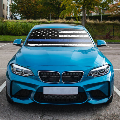 Show your American Pride with our Foldable Car Windshield Sun Shade - Patriotic Design with Free Suction Cups!