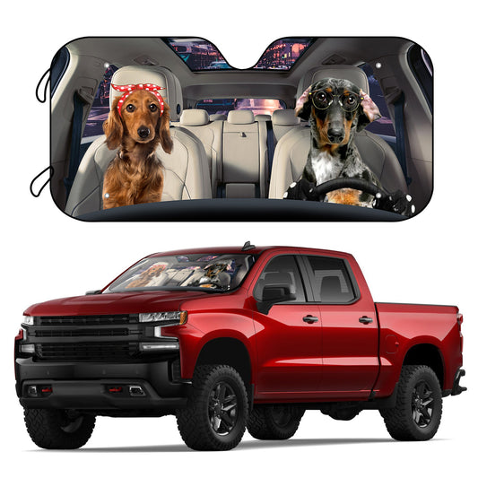 This Foldable Sunshade Windshield Shield with 4 Free Suction Cups is perfect for protecting your car and pet from harmful UV rays. The easy-to-apply suction cups make sure the shade is securely attached and the foldable design allows for easy storage. Enjoy the sun without damage to your vehicle or pet!