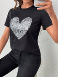 The Essence of Love: Heart Sequin Detail <a href=