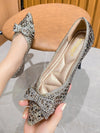 Women's Elegant French Style Chunky Heel Dress Shoes: 2023 Summer New Arrival