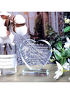 Engraved Heart-Shaped Glass Keepsake: Unique Mother-in-Law Gift from Daughter-in-Law