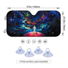 Starry Galaxy Car Windshield Sunshade: Keep Your Car Cool in Style with Free Accessories!