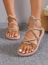 Trendy Tie-Leg Design Espadrille Sandals perfect for your Vacation Style