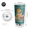 Funny Baked Cat Insulated Tumbler: Enjoy your Coffee with Purrfection!