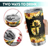 20Oz 'God Says You Are Faith' with Sunflower Tumbler,  Keep Your Drinks Hot or Cold for Hours! The Perfect Gift for Any Occasion