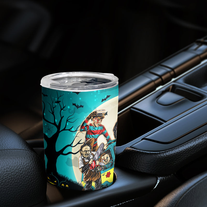 Zombie Hand Custom Engraved Tumbler w/straw & lid- 20oz Stainless